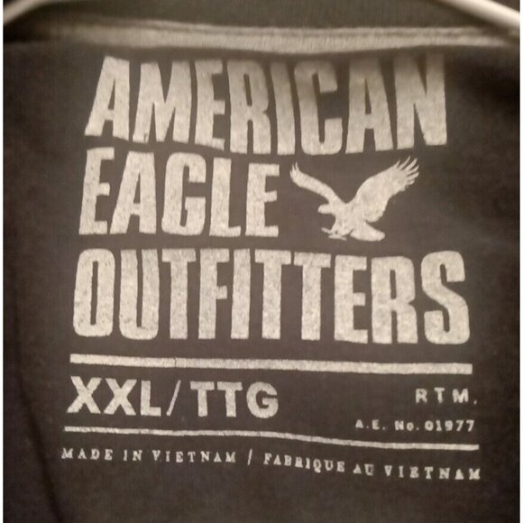American Eagle Outfitters Vintage Fit E.S.T 1977  Mens XXL Short Sleeve T Shirt - Picture 4 of 4